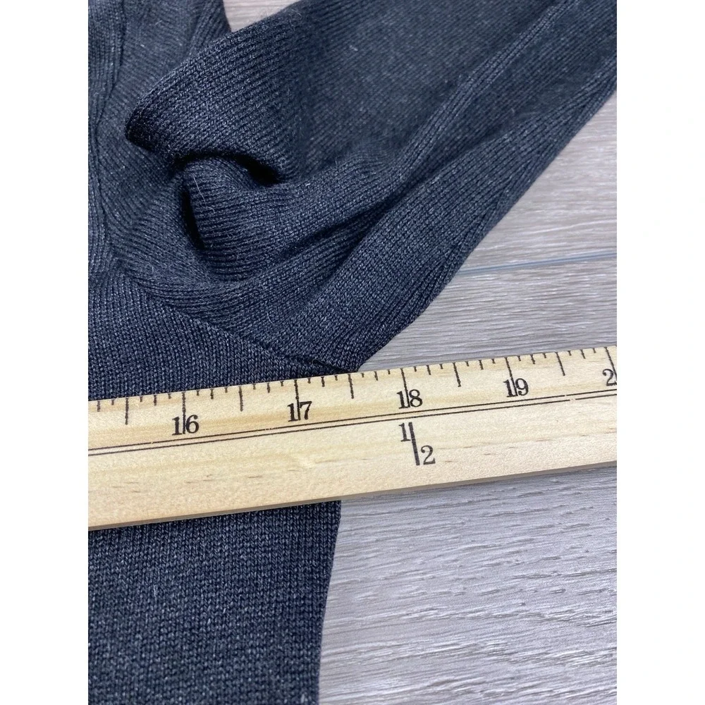 Lauren Ralph Lauren Women's Silk Cashmere Long sleeve Sweater‎ Top Black Size S